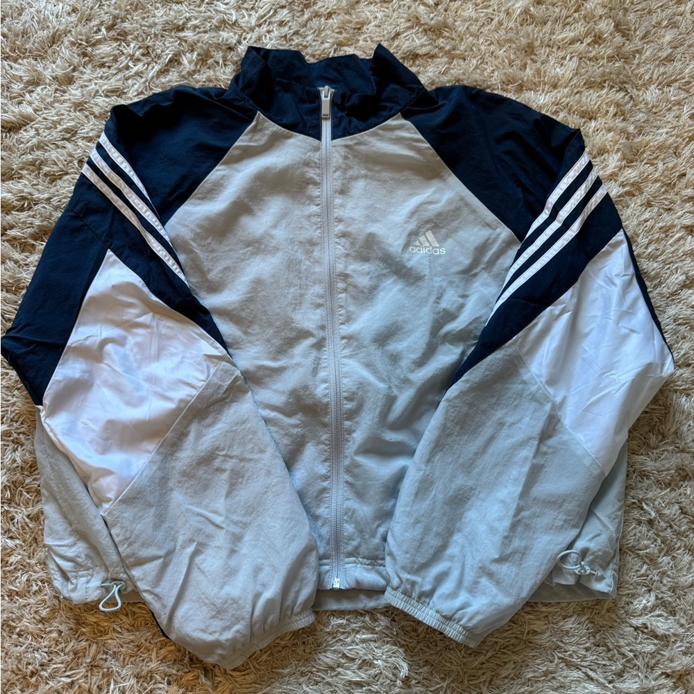 Adidas Monochrome Zip-Up Jacket